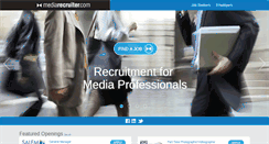 Desktop Screenshot of mediarecruiter.com